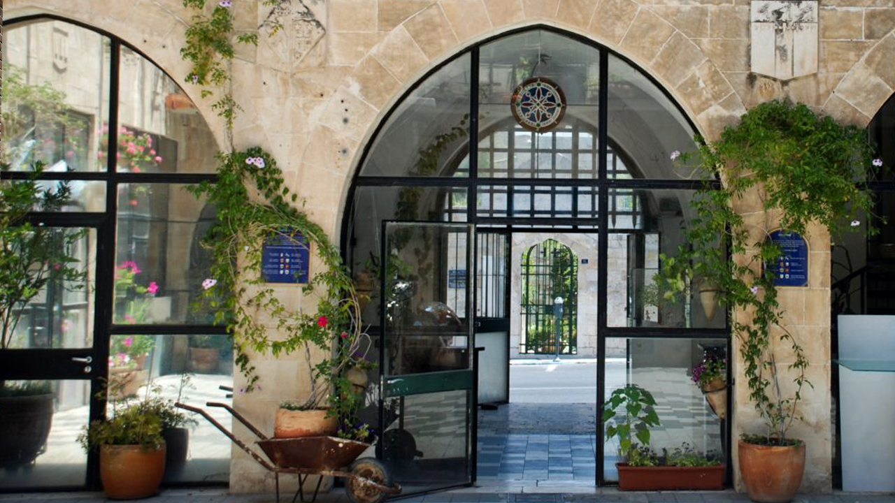 עיצוב פנים מסעדה טאפאס בר בירושלים, מתחם בית אות היוצר