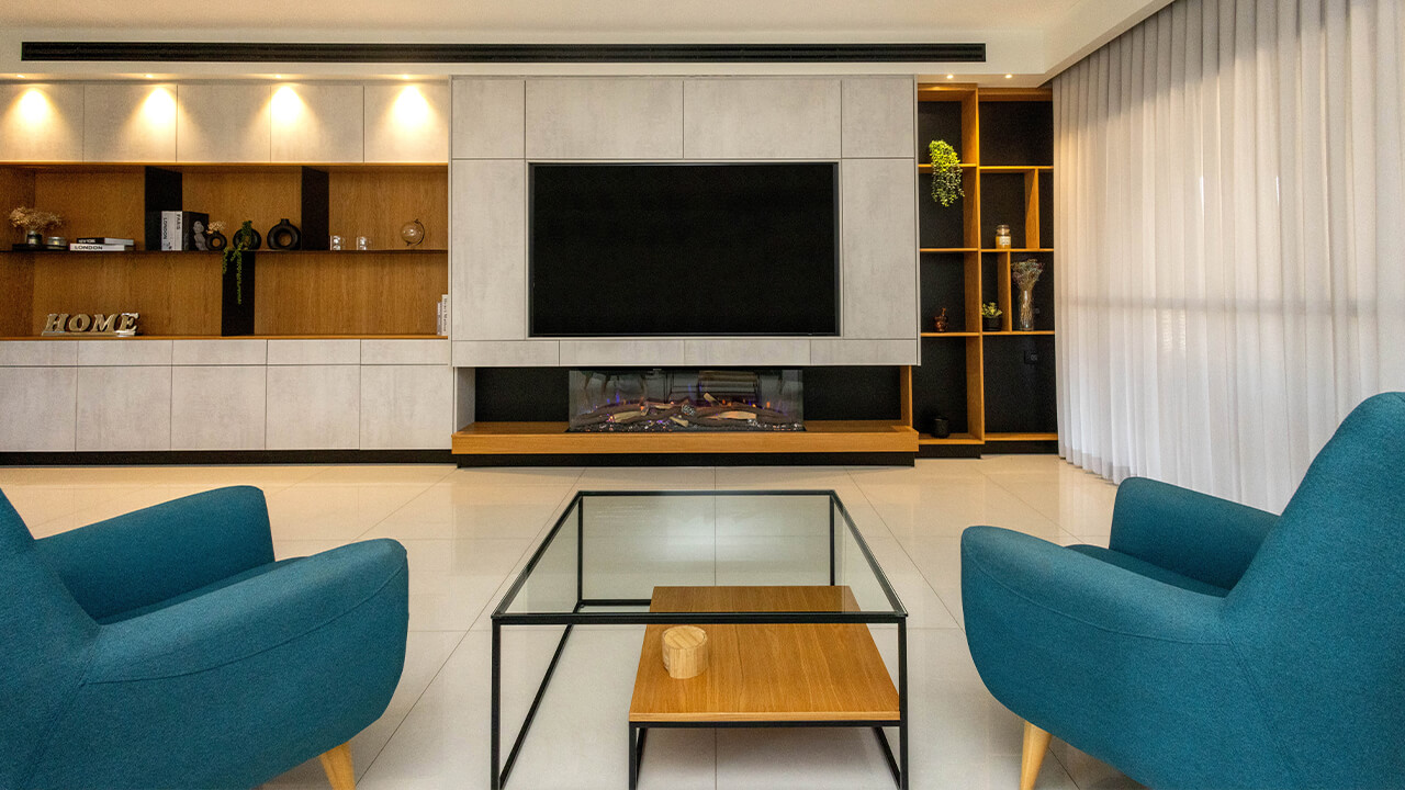 עיצוב ותכנון שיפוץ דירה פנטהאוס